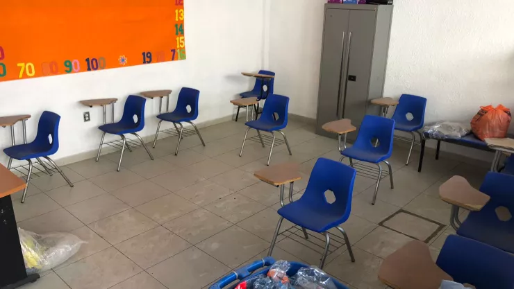 Muchas escuelas se preparan para el regreso a clases presenciales: AMLO
