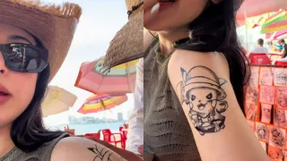 Lupita Villalobos en se tatúa en Mazatlán, Sinaloa. .jpg