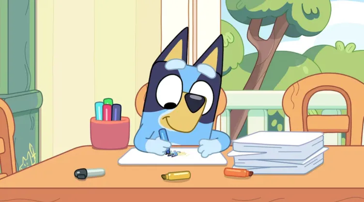 manualidades de Bluey