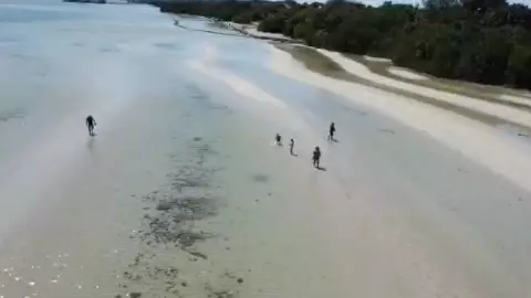 Agua de la Bahía de Chetumal se ‘ALEJA’ por el Frente Frio 32 y esta es la explicación científica del fenómeno