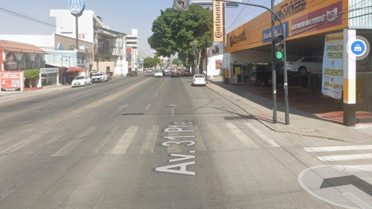 Avenida 31 Poniente hoy 16 de enero de 2025