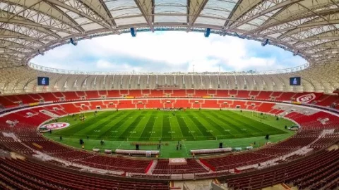 Estadio Beira Rio por dentro
