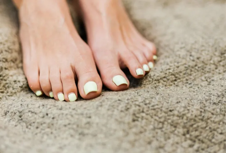 Las uñas de los pies lucirán hermosas.