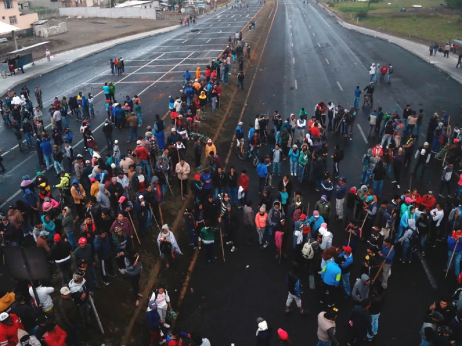 Bloqueos-Ecuador