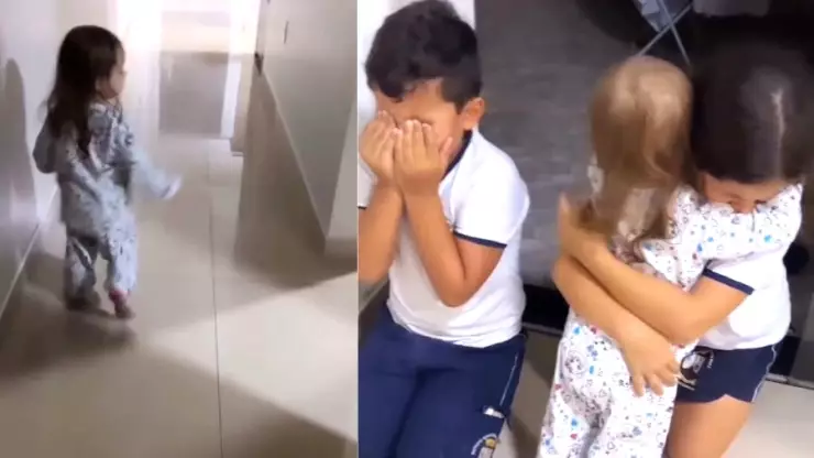 niña-corre-para-ver-sus-hermanos-13-días-tratamiento-contra-cáncer-video