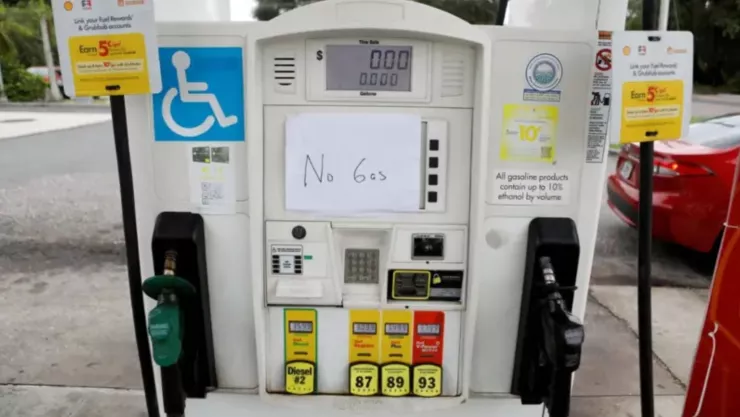 Falta de gasolina provocada por huracán Milton