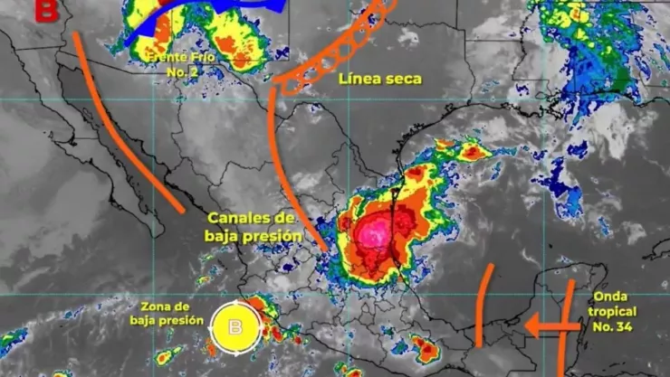entra el frente frío núm 2 jalisco es uno de los estados afectados.jpg