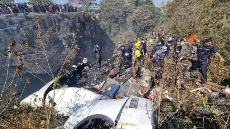accidente de avion nepal
