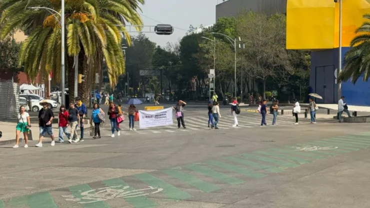 Calles cerradas por bloqueos y manifestaciones en CDMX