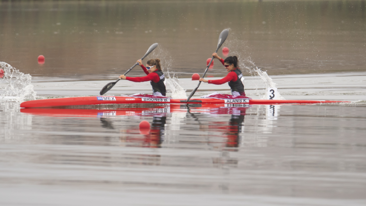 Briones y Alanis Kayak París 2024