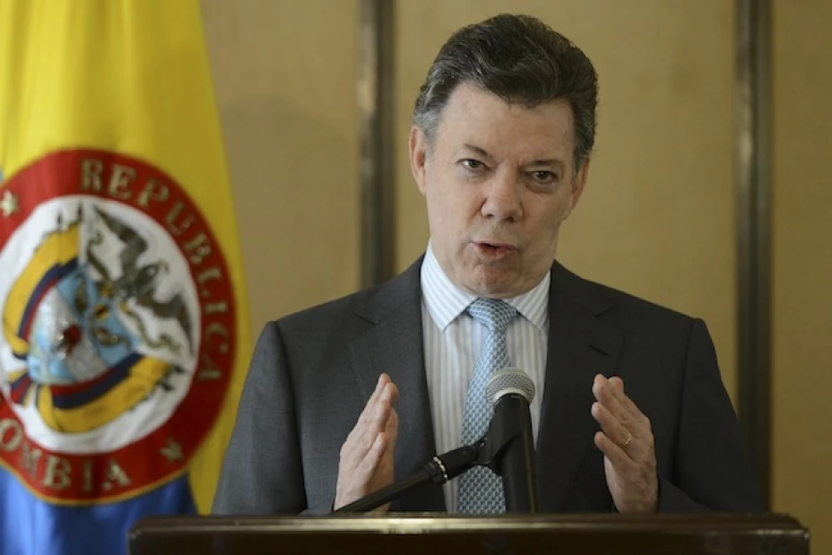 Juan Manuel Santos, presidente de Colombia