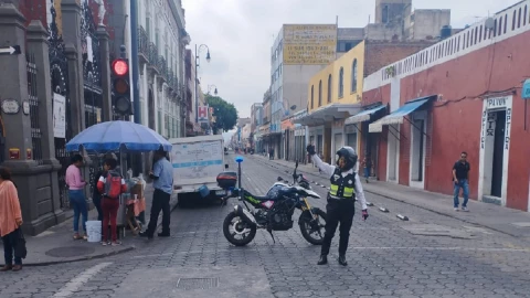 cierres viales en Puebla