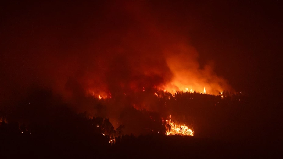 Incendios forestales en Los Ángeles California 
