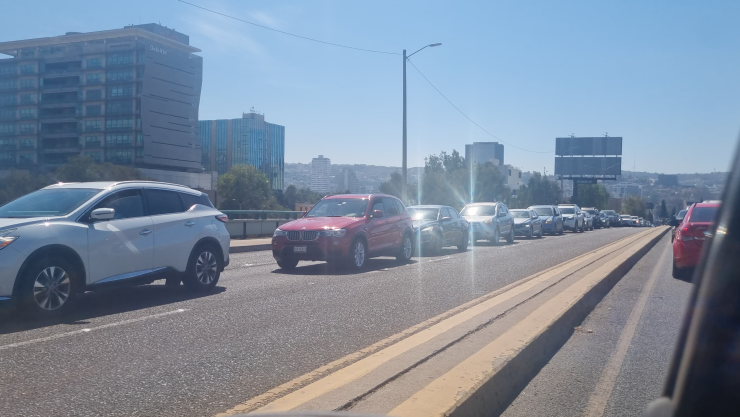 AFLUENCIA EN LAS GARITAS DE TIJUANA