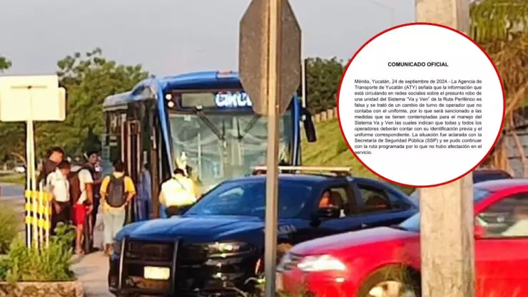 Autoridades DESMIENTEN supuesto robo de Va y Ven; esto fue lo que pasó