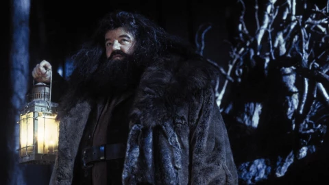 Harry Potter: Robbie Coltrane interpretó a Hagrid en 2001