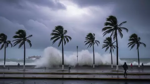 ¡Se adelanta el ingreso del frente frío 11 a Veracruz! Rachas máximas por evento de norte serían mayores a los 100 km/h