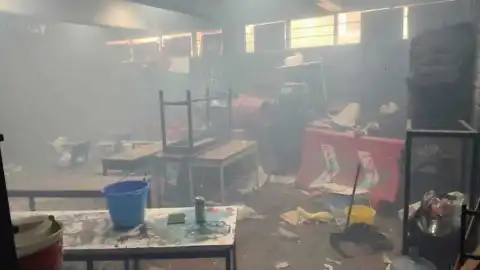 Explosión en la Prepa 5 UNAM
