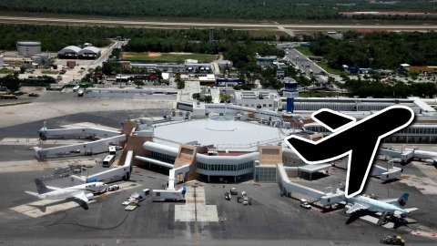 Estos son los vuelos programados en el aeropuerto de Cancún HOY 8 de septiembre de 2025.jpg