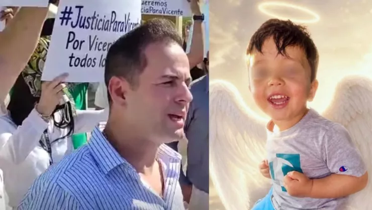 Fiscalía de Baja California confirma investigaciones por violencia familiar contra el padre de Vicentito