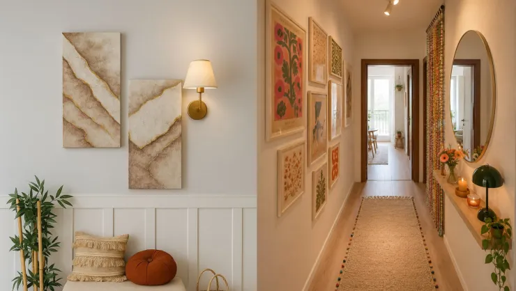 6 ideas para adornar el pasillo de la casa y que se vea elegante
