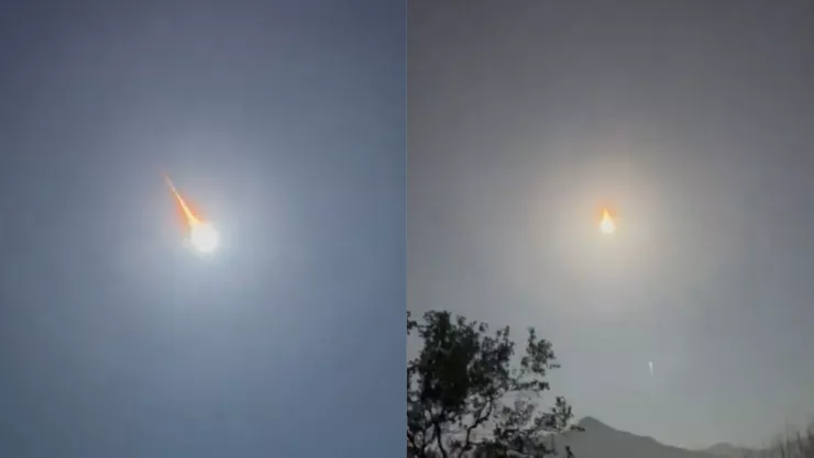 VIDEO | Captan extraño objeto luminoso en Coahuila y Nuevo León hoy; ¿fue meteoro o meteorito?