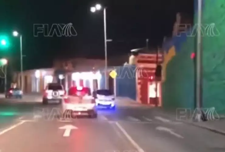 captan arrancones en la 5 de mayo