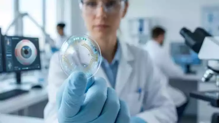 Adiós a las gotas_ El lente de contacto inteligente que regula el glaucoma por sí solo