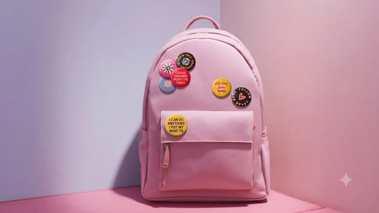 4 ideas de stickers y pines aesthetic para decorar la mochila antes del regreso a clases