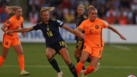 Países Bajos vs Suecia Eurocopa 2022