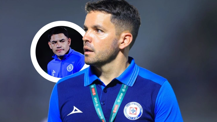 Nicolás Larcamón revela por qué Toro Fernández es suplente en Cruz Azul