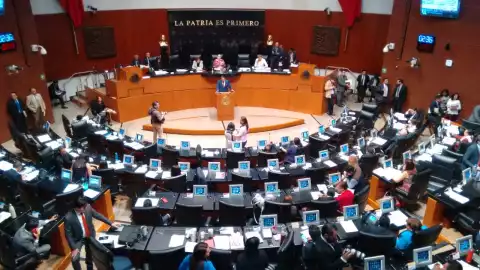Senado sesión