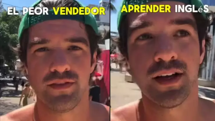 “Aprendan inglés": Extranjero se queja y pide a vendedores en Playa del Carmen que hablen su idioma | VIDEO