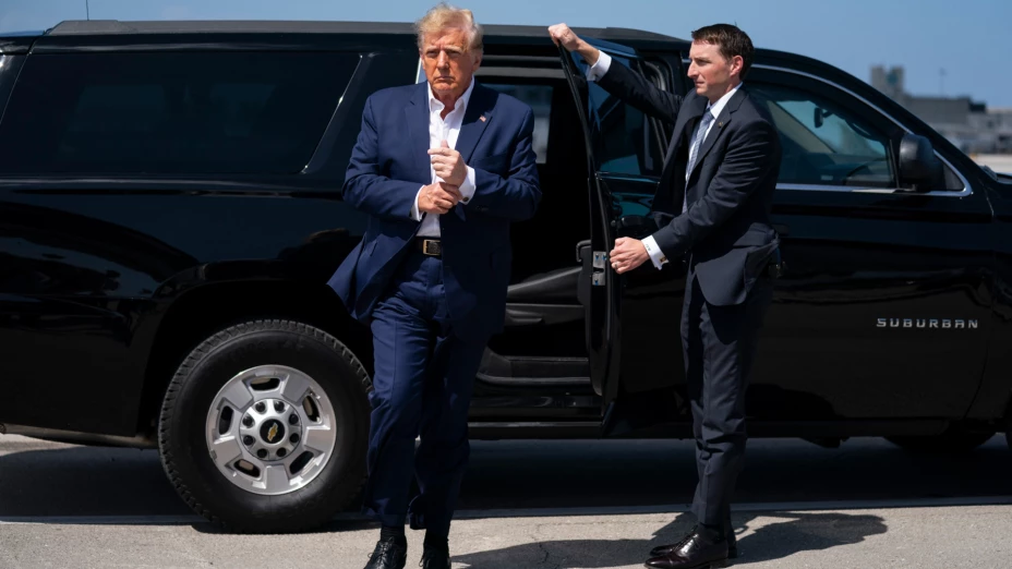 Donald Trump en Waco, Texas.