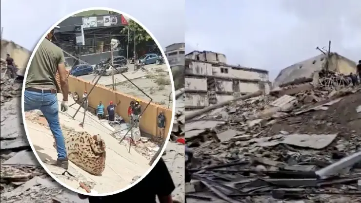 ¡INDIGNANTE! Revelan manera en que rescatistas tratan a fallecidos por terremotos en Venezuela