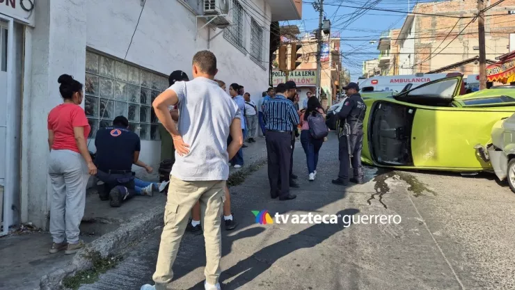 Accidente vehicular en Chilpancingo