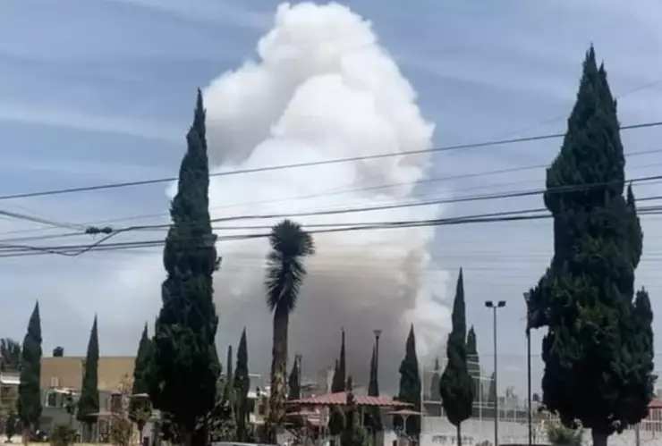 Explosión en Tultepec