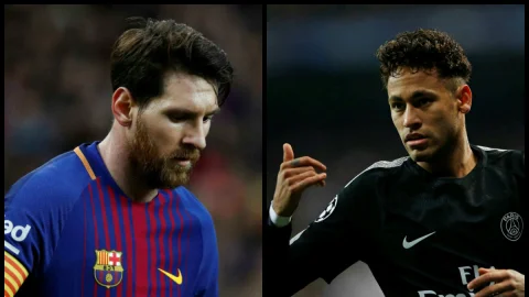 Messi y Neymar