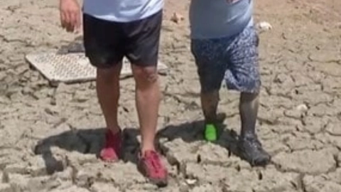 niño presa la boca