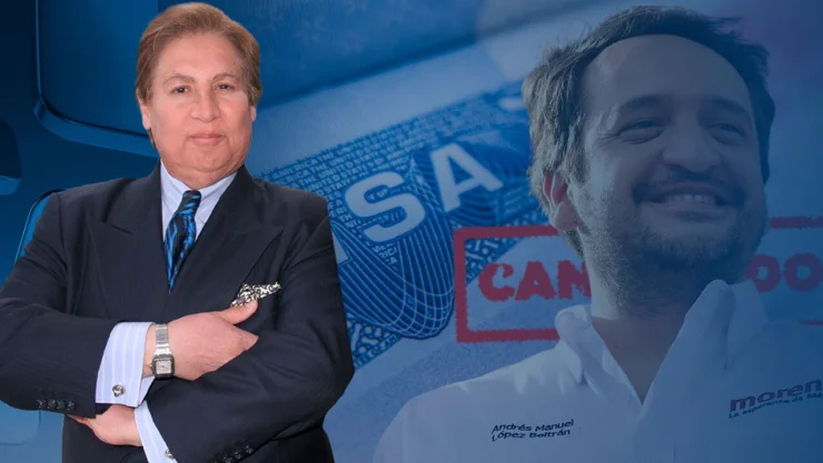 Retiran la visa a Andy López Beltrán, hijo del expresidente AMLO