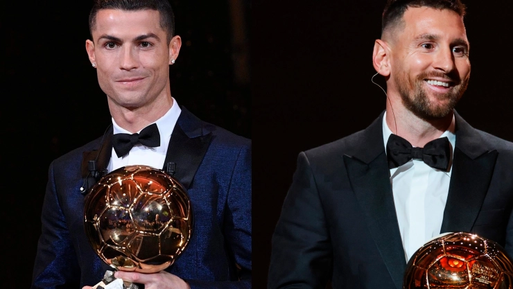 Cristiano Ronaldo Leo Messi Balón de Oro