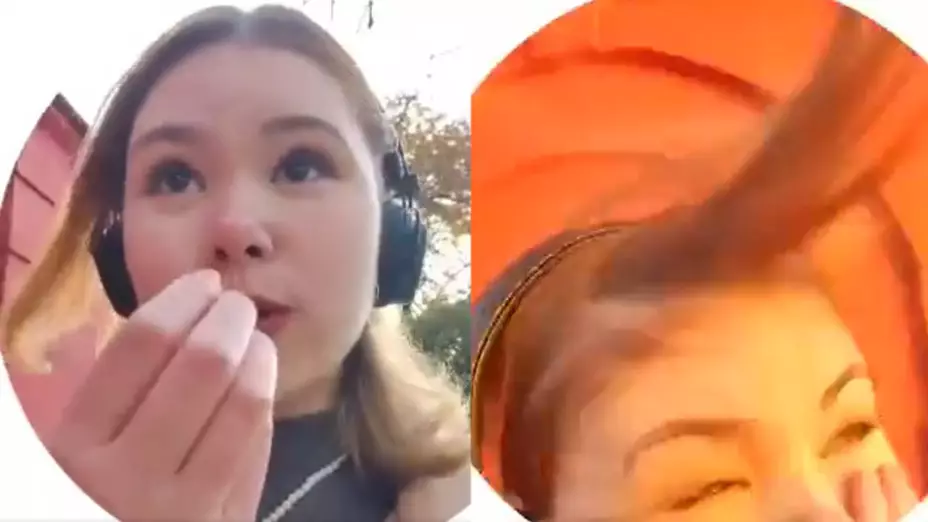 Joven ucraniana graba cuando cae misil ruso en Kiev.jpg