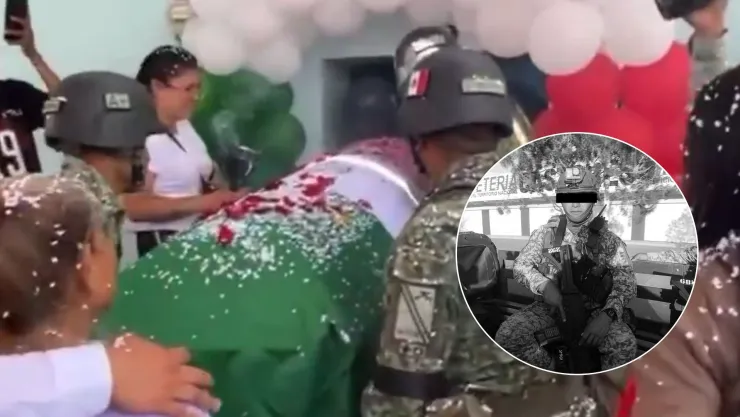 Despiden a José Ramón, militar asesinado en Culiacán