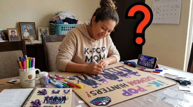Cómo hacer posters caseros de KPop Demon Hunters para colgar en el cuarto de tu hijo