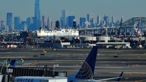 aeropuerto newark cierre drones