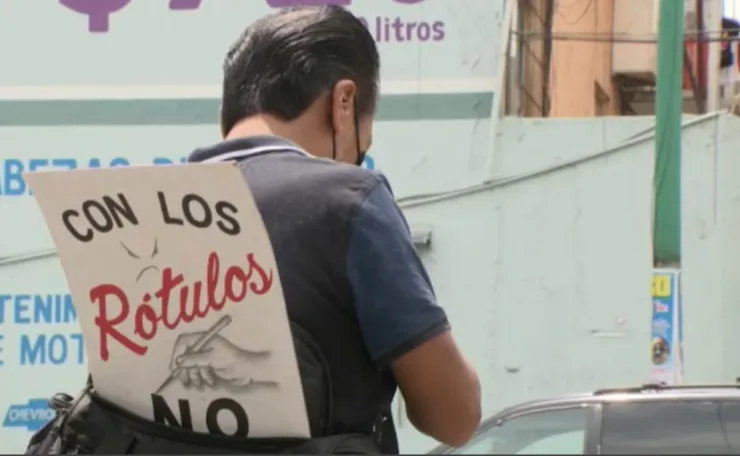 rótulos Cuauhtémoc comerciantes