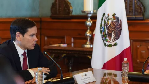 Marco Rubio en México.