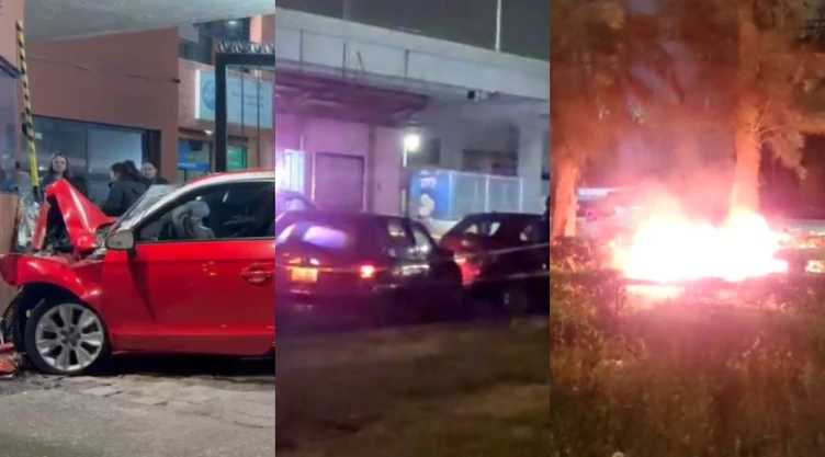 Noche de accidentes esta madrugada del sábado 3 octubre mientras dormía