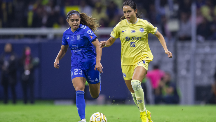 Jana Gutiérrez Tigres Femenil vs Scarlett Camberos América Femeni