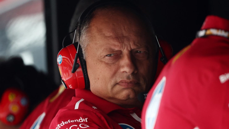 Fred Vasseur, jefe del equipo Ferrari en la Fórmula 1